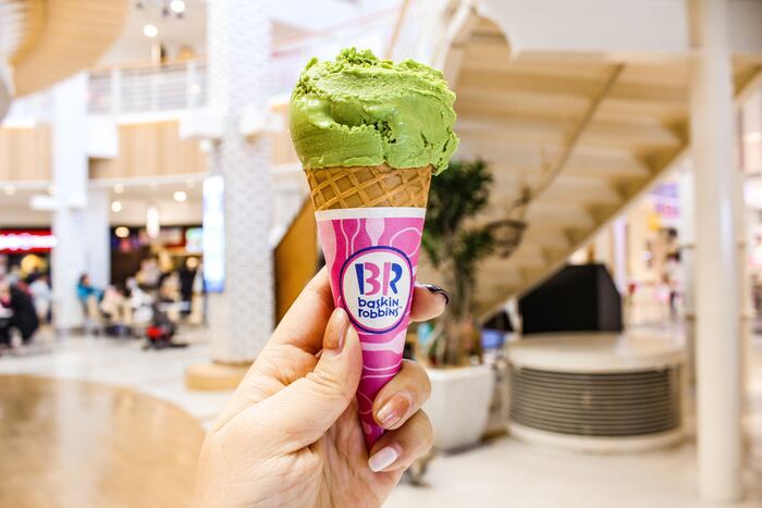 Baskin Robbins ice cream cone