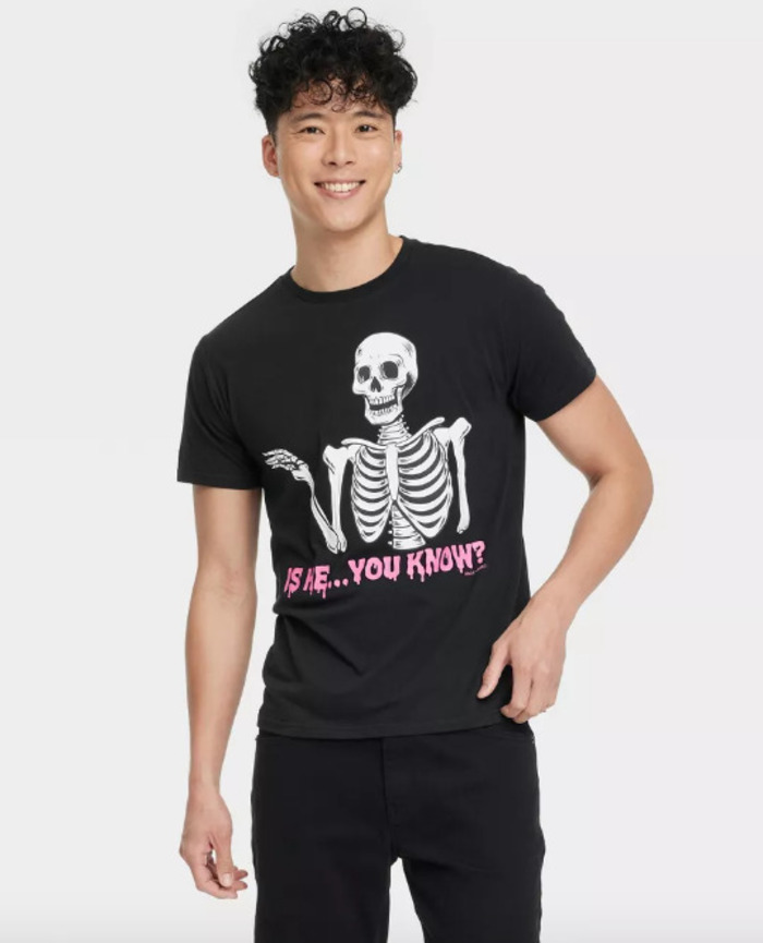 Target pride collection-black is he... ya know short t-shirt
